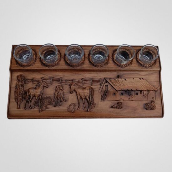 Dispenser de brandy cu viață statică de fermă