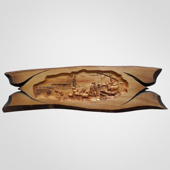 fermă încă viață sculptată imagine de perete