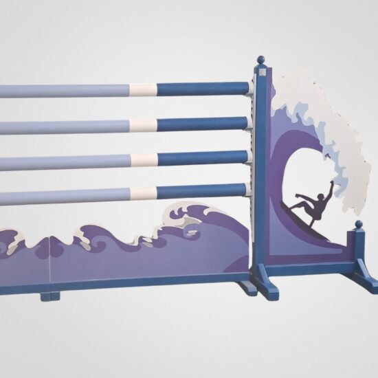 Wooden Obstacle Surfer