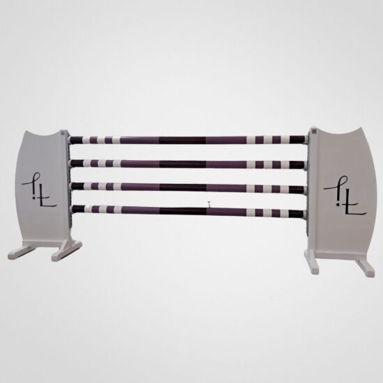 Holzbarriere Werbung 3