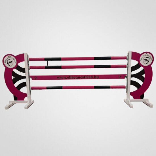 Holzbarriere Werbung 2